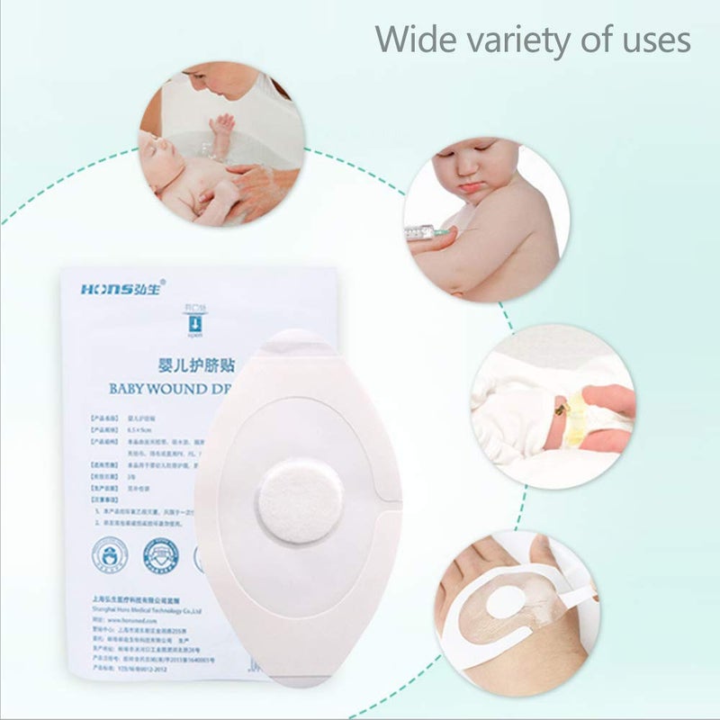 Topwon Baby Navel Sticker Waterproof Swimming and Bathing Umbilical Cord Patch 20 Pieces - Image 4